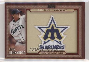 2011 Topps - Blaster Box Throwback Manufactured Patch Series 1 #TLMP-FH - Felix Hernandez