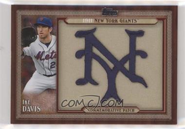 2011 Topps - Blaster Box Throwback Manufactured Patch Series 1 #TLMP-IDA - Ike Davis