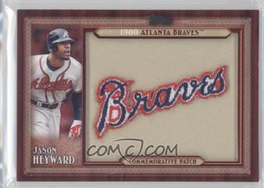 2011 Topps - Blaster Box Throwback Manufactured Patch Series 1 #TLMP-JH - Jason Heyward