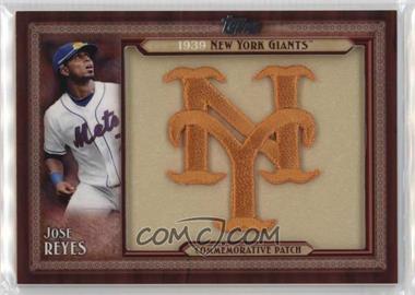 2011 Topps - Blaster Box Throwback Manufactured Patch Series 1 #TLMP-JR - Jose Reyes