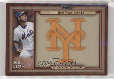 2011 Topps - Blaster Box Throwback Manufactured Patch Series 1 #TLMP-JR - Jose Reyes