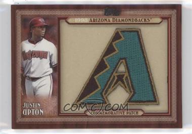 2011 Topps - Blaster Box Throwback Manufactured Patch Series 1 #TLMP-JU - Justin Upton