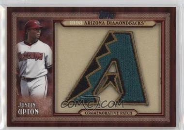 2011 Topps - Blaster Box Throwback Manufactured Patch Series 1 #TLMP-JU - Justin Upton