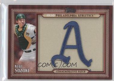 2011 Topps - Blaster Box Throwback Manufactured Patch Series 1 #TLMP-KS - Kurt Suzuki