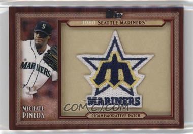 2011 Topps - Blaster Box Throwback Manufactured Patch Series 1 #TLMP-MP - Michael Pineda