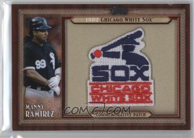 2011 Topps - Blaster Box Throwback Manufactured Patch Series 1 #TLMP-MR - Manny Ramirez