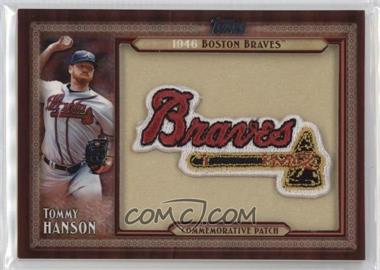 2011 Topps - Blaster Box Throwback Manufactured Patch Series 1 #TLMP-THA - Tommy Hanson