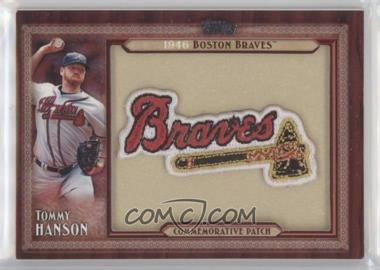 2011 Topps - Blaster Box Throwback Manufactured Patch Series 1 #TLMP-THA - Tommy Hanson