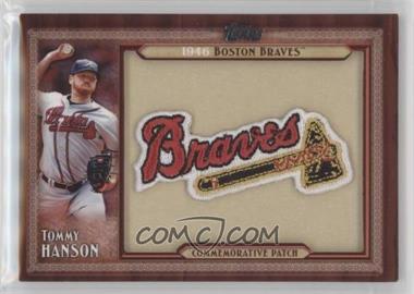 2011 Topps - Blaster Box Throwback Manufactured Patch Series 1 #TLMP-THA - Tommy Hanson