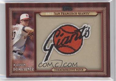 2011 Topps - Blaster Box Throwback Manufactured Patch Series 2 #TLMP-MB - Madison Bumgarner