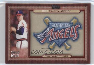 2011 Topps - Blaster Box Throwback Manufactured Patch Series 2 #TLMP-NR - Nolan Ryan