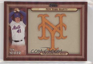 2011 Topps - Blaster Box Throwback Manufactured Patch Series 2 #TLMP-TS - Tom Seaver