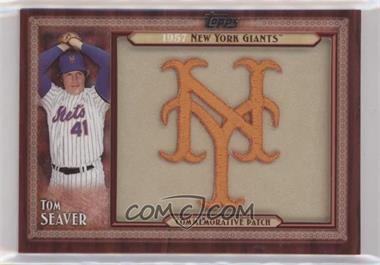 2011 Topps - Blaster Box Throwback Manufactured Patch Series 2 #TLMP-TS - Tom Seaver