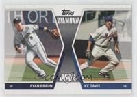 Ryan Braun, Ike Davis