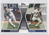 Ryan Braun, Ike Davis