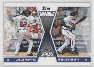 2011 Topps - Diamond Duos Series 1 #DD-HF - Jason Heyward, Freddie Freeman