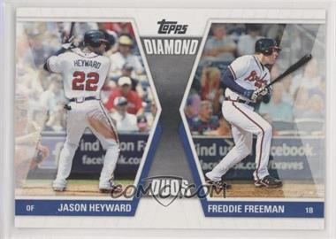 2011 Topps - Diamond Duos Series 1 #DD-HF - Jason Heyward, Freddie Freeman [EX to NM]