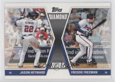 2011 Topps - Diamond Duos Series 1 #DD-HF - Jason Heyward, Freddie Freeman [EX to NM]