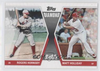 2011 Topps - Diamond Duos Series 1 #DD-HHO - Rogers Hornsby, Matt Holliday