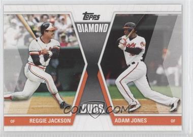 2011 Topps - Diamond Duos Series 1 #DD-JJ - Reggie Jackson, Adam Jones