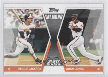 2011 Topps - Diamond Duos Series 1 #DD-JJ - Reggie Jackson, Adam Jones