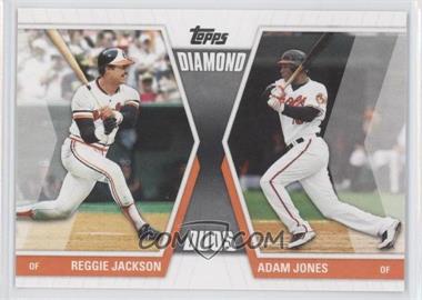 2011 Topps - Diamond Duos Series 1 #DD-JJ - Reggie Jackson, Adam Jones