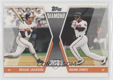 2011 Topps - Diamond Duos Series 1 #DD-JJ - Reggie Jackson, Adam Jones [EX to NM]