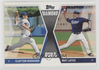 2011 Topps - Diamond Duos Series 1 #DD-KL - Clayton Kershaw, Mat Latos