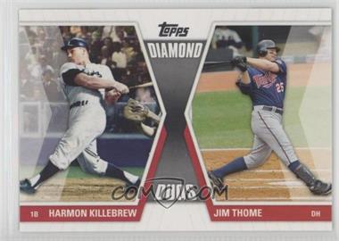 2011 Topps - Diamond Duos Series 1 #DD-KT - Harmon Killebrew, Jim Thome