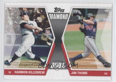 2011 Topps - Diamond Duos Series 1 #DD-KT - Harmon Killebrew, Jim Thome