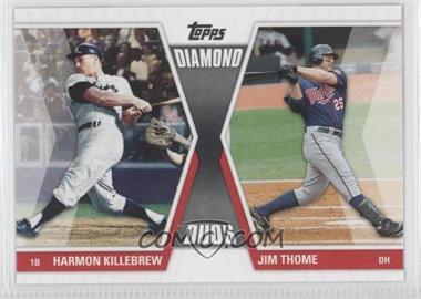 2011 Topps - Diamond Duos Series 1 #DD-KT - Harmon Killebrew, Jim Thome