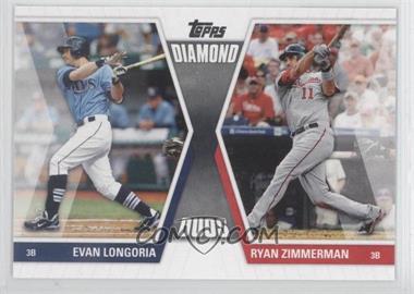 2011 Topps - Diamond Duos Series 1 #DD-LZ - Evan Longoria, Ryan Zimmerman