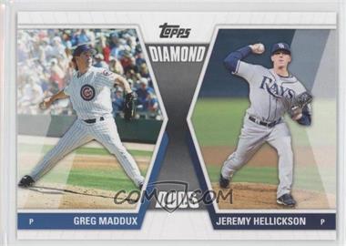 2011 Topps - Diamond Duos Series 1 #DD-MH - Greg Maddux, Jeremy Hellickson