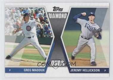 2011 Topps - Diamond Duos Series 1 #DD-MH - Greg Maddux, Jeremy Hellickson