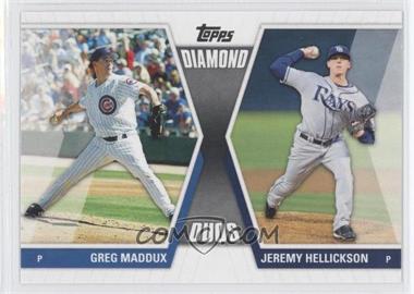 2011 Topps - Diamond Duos Series 1 #DD-MH - Greg Maddux, Jeremy Hellickson