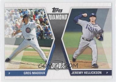 2011 Topps - Diamond Duos Series 1 #DD-MH - Greg Maddux, Jeremy Hellickson