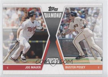 2011 Topps - Diamond Duos Series 1 #DD-MP - Buster Posey, Joe Mauer