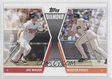 2011 Topps - Diamond Duos Series 1 #DD-MP - Buster Posey, Joe Mauer