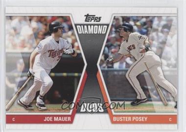 2011 Topps - Diamond Duos Series 1 #DD-MP - Buster Posey, Joe Mauer