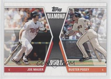 2011 Topps - Diamond Duos Series 1 #DD-MP - Buster Posey, Joe Mauer