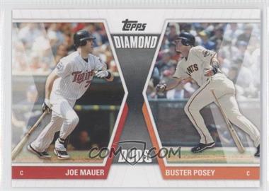 2011 Topps - Diamond Duos Series 1 #DD-MP - Buster Posey, Joe Mauer