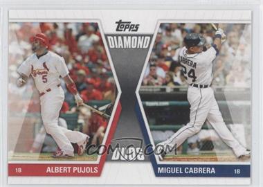 2011 Topps - Diamond Duos Series 1 #DD-PC - Albert Pujols, Miguel Cabrera