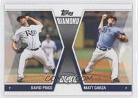 David Price, Matt Garza