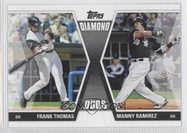 2011 Topps - Diamond Duos Series 1 #DD-TR - Frank Thomas, Manny Ramirez