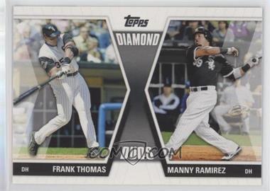 2011 Topps - Diamond Duos Series 1 #DD-TR - Frank Thomas, Manny Ramirez