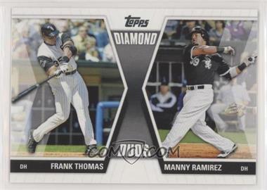 2011 Topps - Diamond Duos Series 1 #DD-TR - Frank Thomas, Manny Ramirez