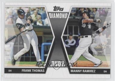 2011 Topps - Diamond Duos Series 1 #DD-TR - Frank Thomas, Manny Ramirez