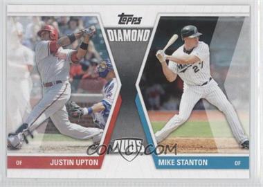 2011 Topps - Diamond Duos Series 1 #DD-US - Justin Upton, Mike Stanton