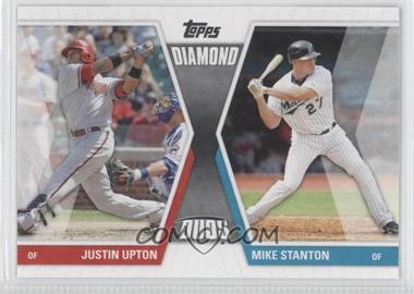 2011 Topps - Diamond Duos Series 1 #DD-US - Justin Upton, Mike Stanton