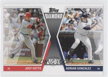 2011 Topps - Diamond Duos Series 1 #DD-VG - Joey Votto, Adrian Gonzalez